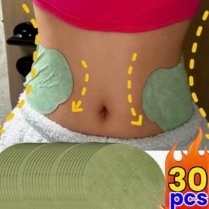 10/20/30pcs mugwort burns fat eliminates dampness reduces belly fat warm knee patch acupuncture patch fitness